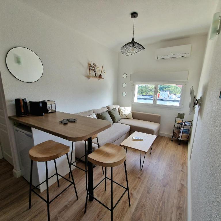Les flamants roses de la Capte T2 - Appartement 1 Chambre - 10