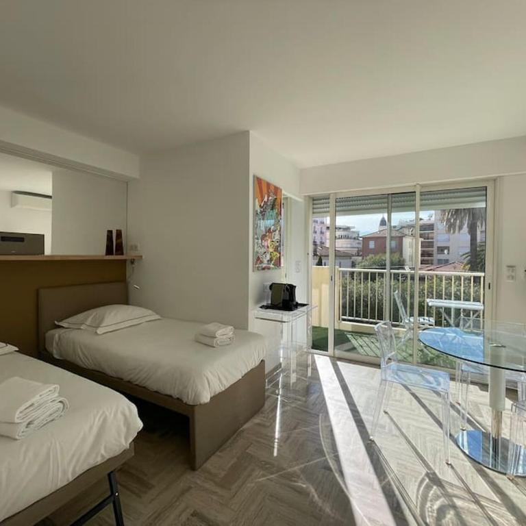 L'Olivier - Croisette Martinez, Studio sur cour, plage 1 min - Apartamento de 1 dormitorio - 4