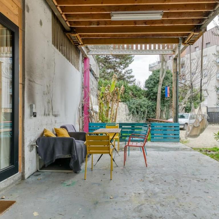 Loft Urban Garden: 4 people - wifi fiber - terrace - Appartement 1 Chambre - 32