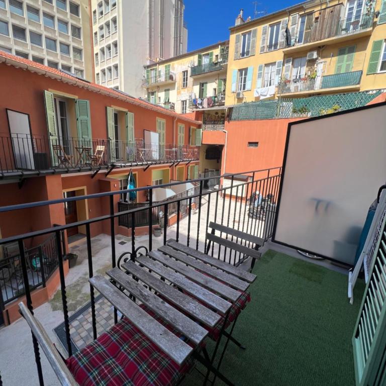 La cour du centre Nice Verde - Appartement avec Balcon - 12
