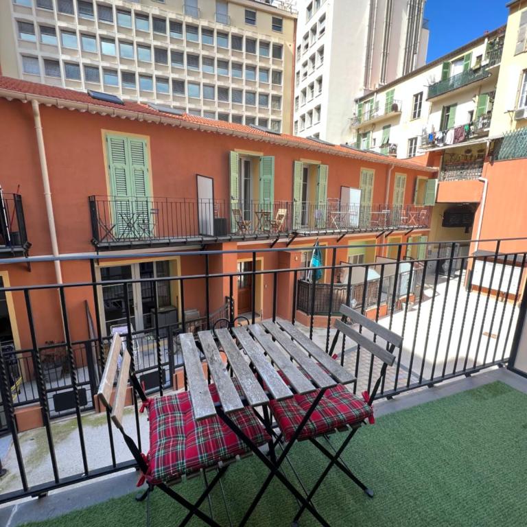 La cour du centre Nice Verde - Appartement avec Balcon - 8
