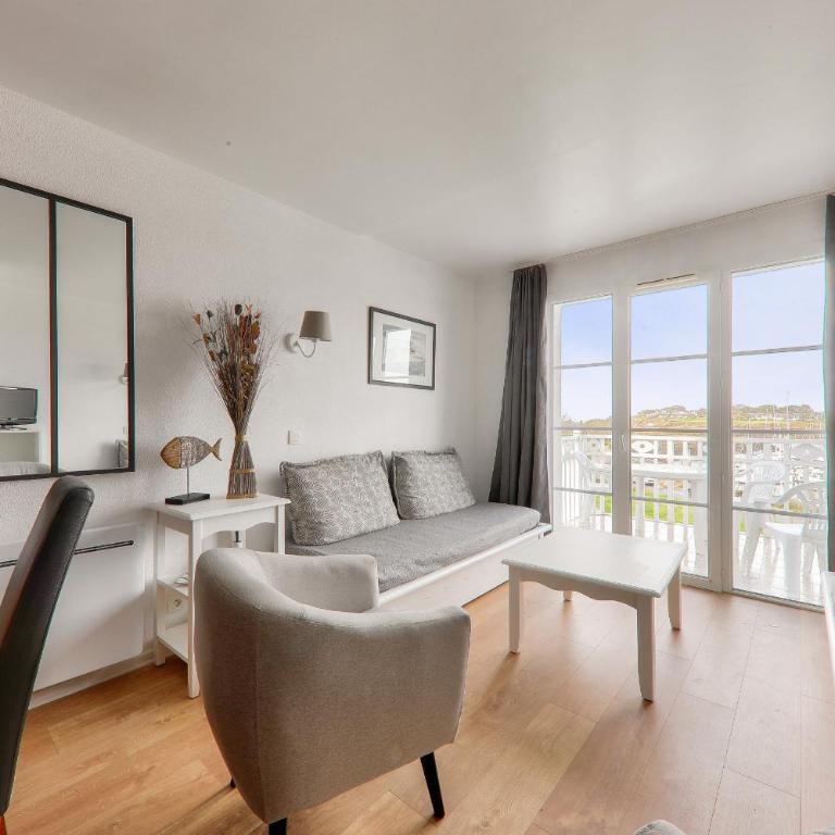 Détente et vue sur le port à Arzon - Appartement - 6