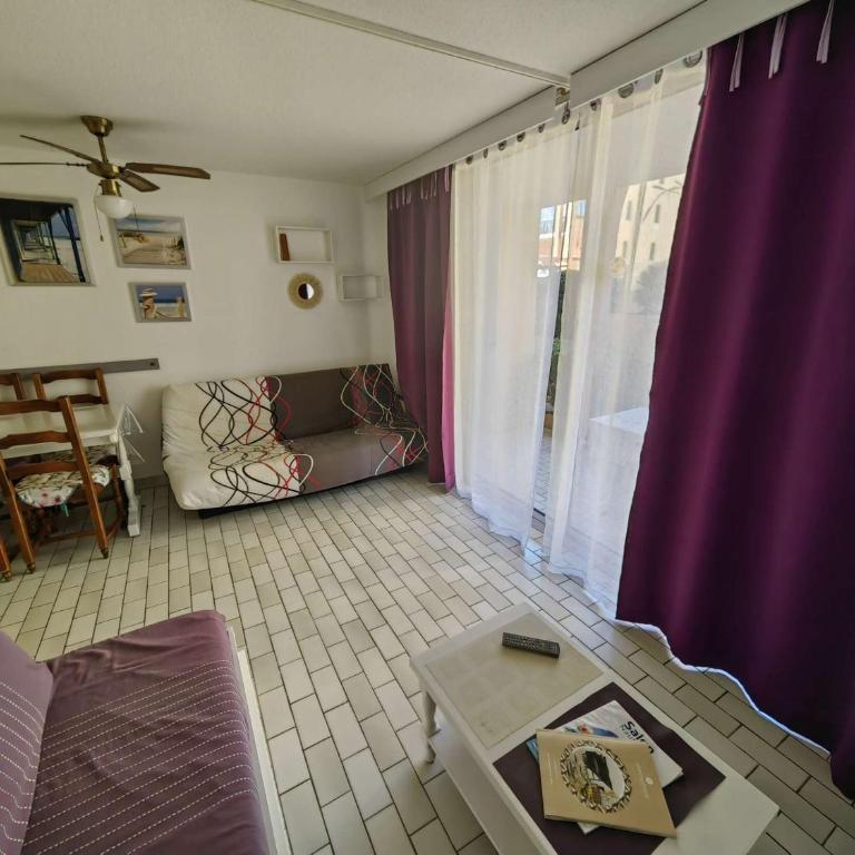 Studio alcôve rez de jardin proche Aqualand pour 5 pers - FR-1-607-34 - Studio - 14