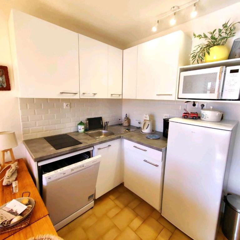 Studio cosy avec piscine et animaux admis proche mer - FR-1-607-76 - Studio - 2