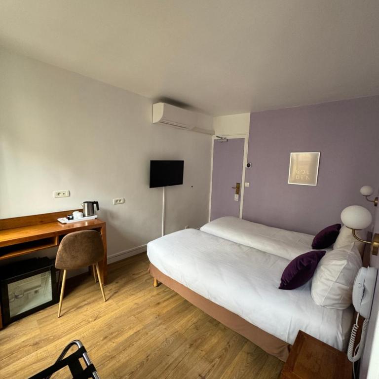 Hôtel Du Leman - Chambre Lits Jumeaux - 2