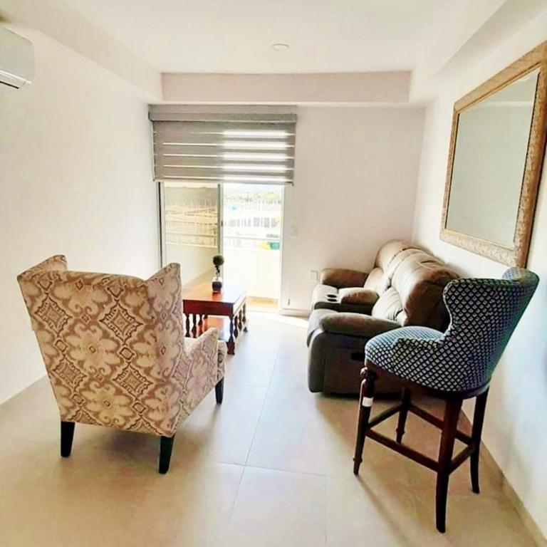 Depto de Lujo Familiar Bluu Lagoon - Two-Bedroom Apartment - 5