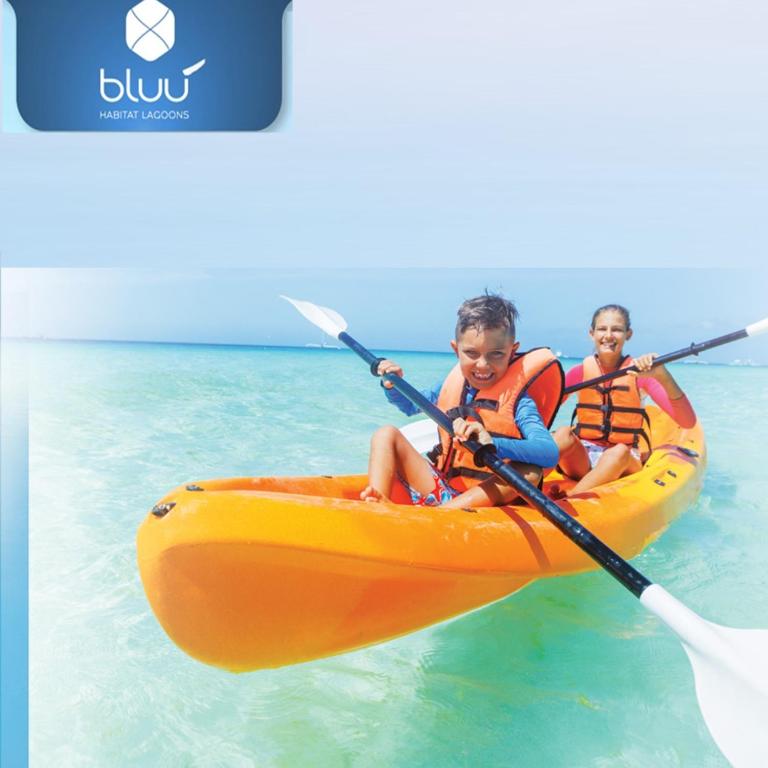 Depto de Lujo Familiar Bluu Lagoon - Two-Bedroom Apartment - 11