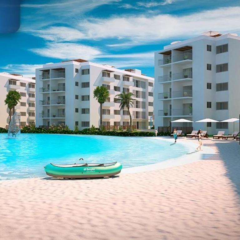 Depto de Lujo Familiar Bluu Lagoon - Two-Bedroom Apartment - 21