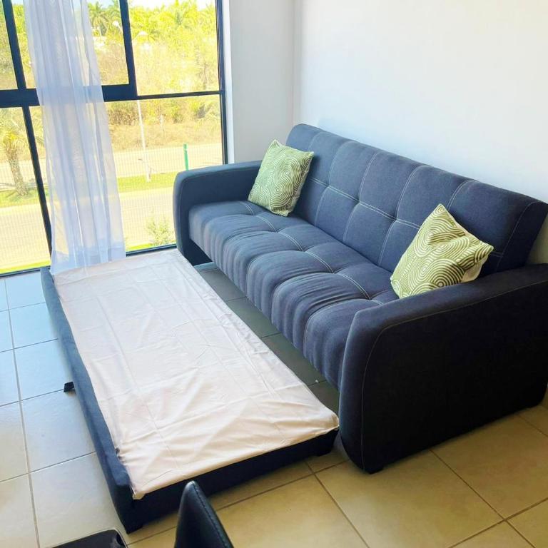 Depto de Lujo Familiar Bluu Lagoon - Two-Bedroom Apartment - 7