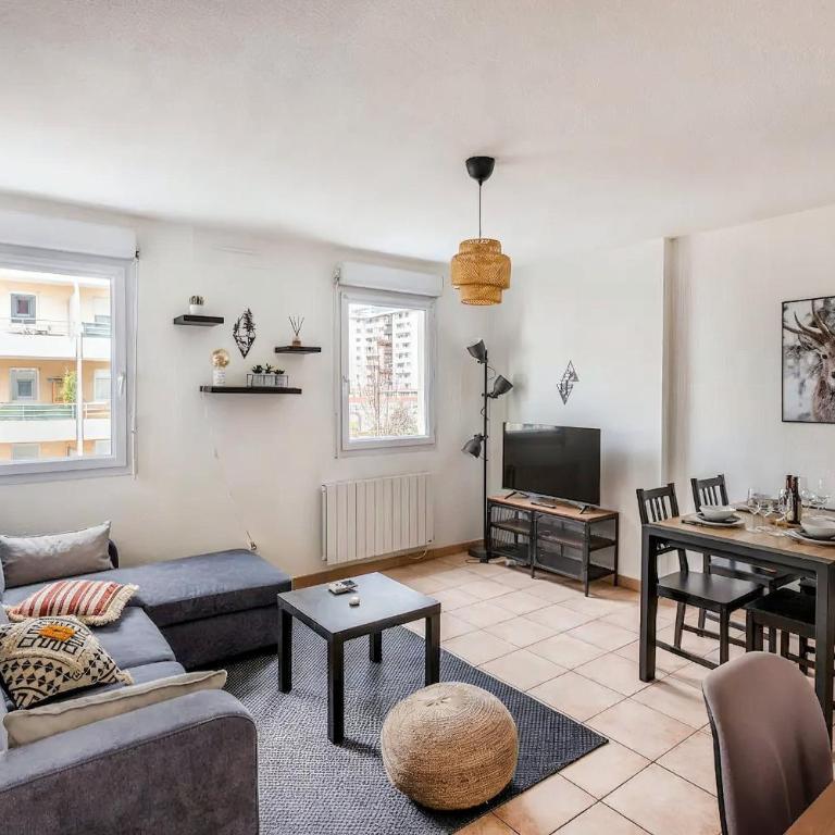 Superbe appartement - Parking Gratuit - 4 Personnes - One-Bedroom Apartment - 9