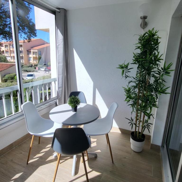 Appartement de 50 m2 climatisé et moderne à 100 m de la plage - Appartement 2 Chambres - 7