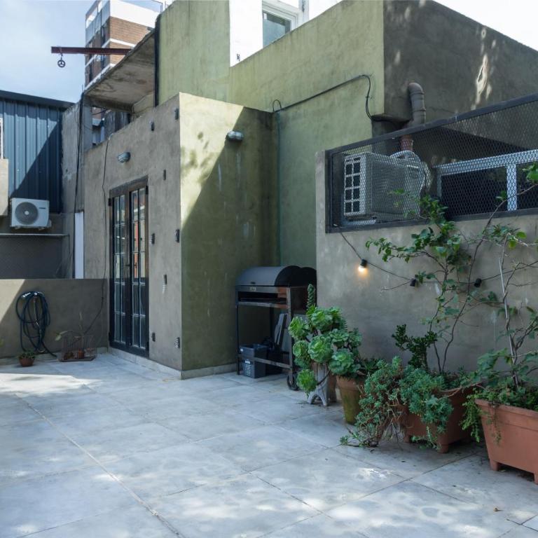 Apartamento con terraza y plantas - Apartamento de 1 dormitorio - 24