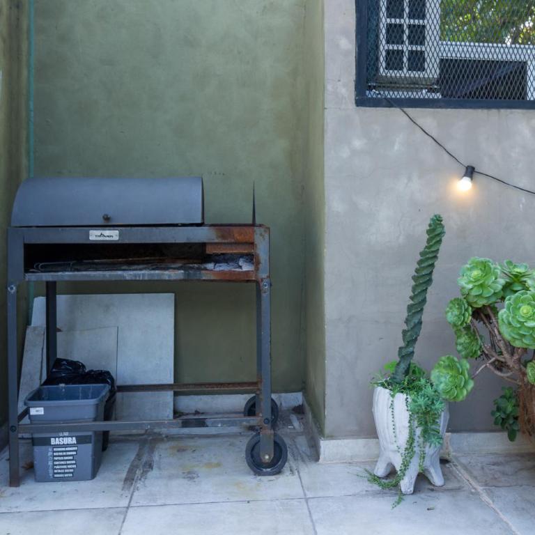 Apartamento con terraza y plantas - Apartamento de 1 dormitorio - 23