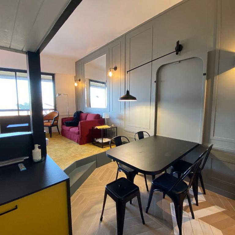 Arcachon : studio duplex face plage, centre-ville, Wi-Fi, parking - FR-1-319-500 - Monolocale - 5