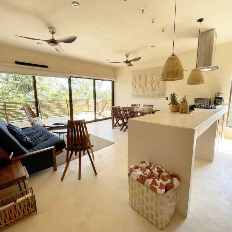 RELAX TULUM Family Friendly Apartment in the in the jungle - pools & cenotes - Two-Bedroom Apartment with Terrace - 18