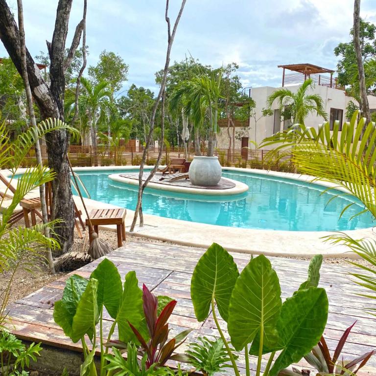 RELAX TULUM Family Friendly Apartment in the in the jungle - pools & cenotes - Two-Bedroom Apartment with Terrace - 59