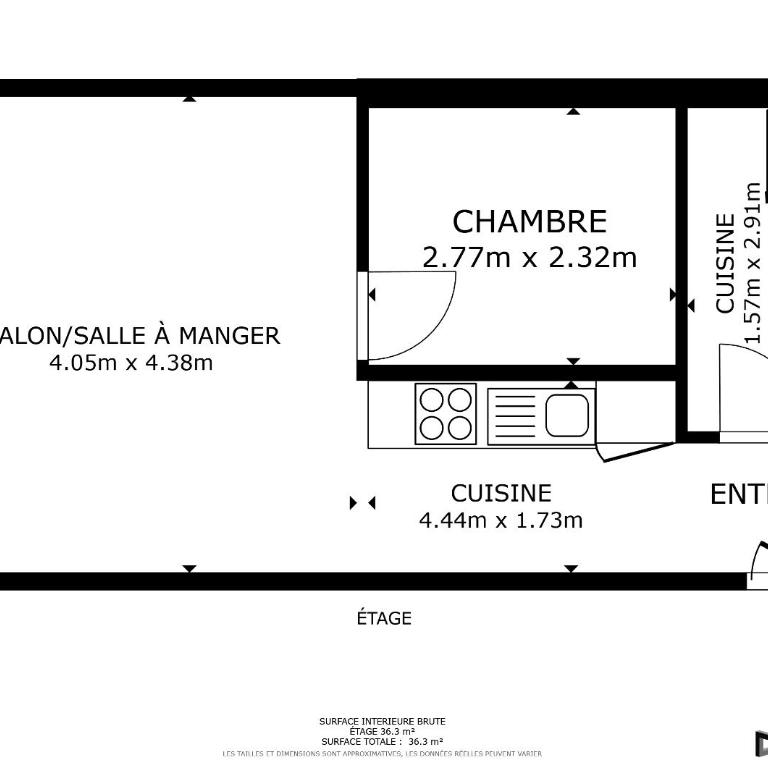 Appartement cosy et rénové au cœur de la station - Appartement 1 Chambre - 26