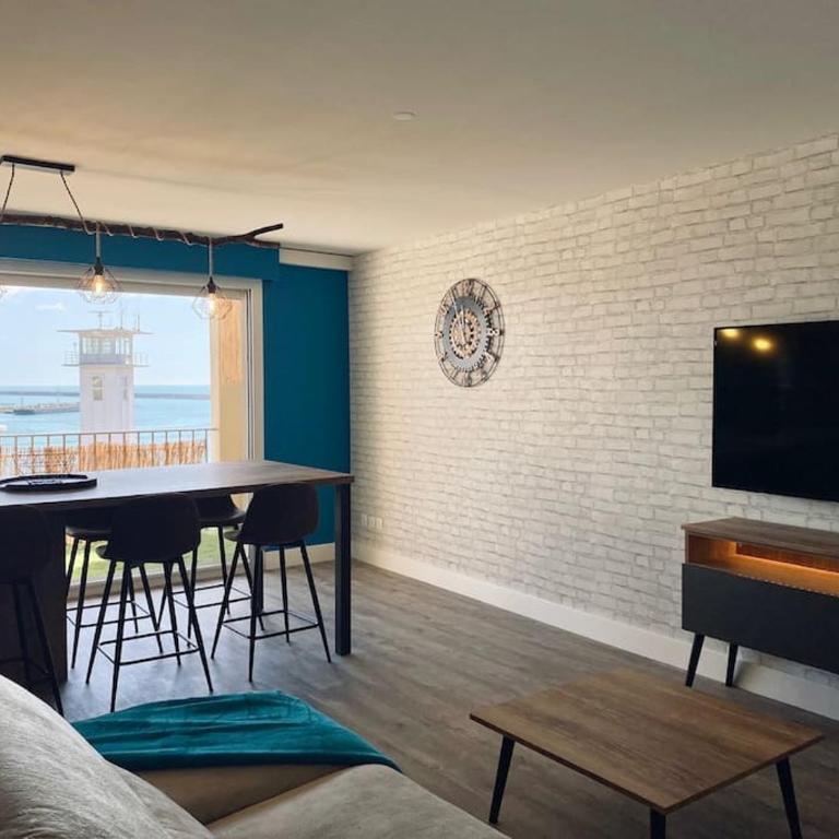 Panoramic - Magnifique T3, Climatisé avec Parking - Apartment mit Meerblick - 1