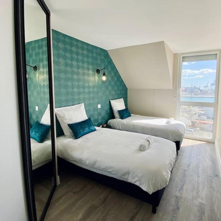 Panoramic - Magnifique T3, Climatisé avec Parking - Apartment mit Meerblick - 6