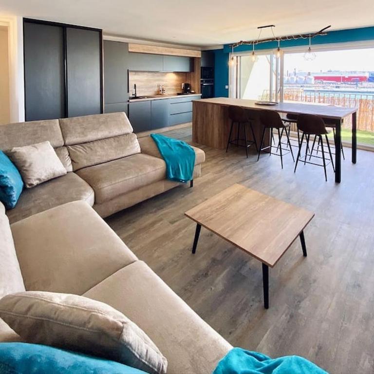 Panoramic - Magnifique T3, Climatisé avec Parking - Apartment mit Meerblick - 8