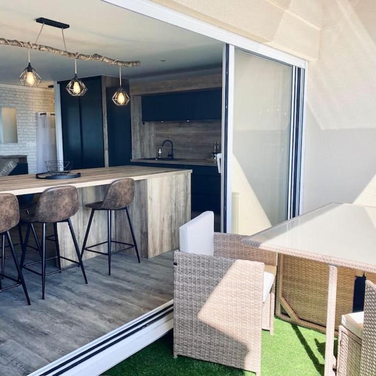 Panoramic - Magnifique T3, Climatisé avec Parking - Apartment mit Meerblick - 23