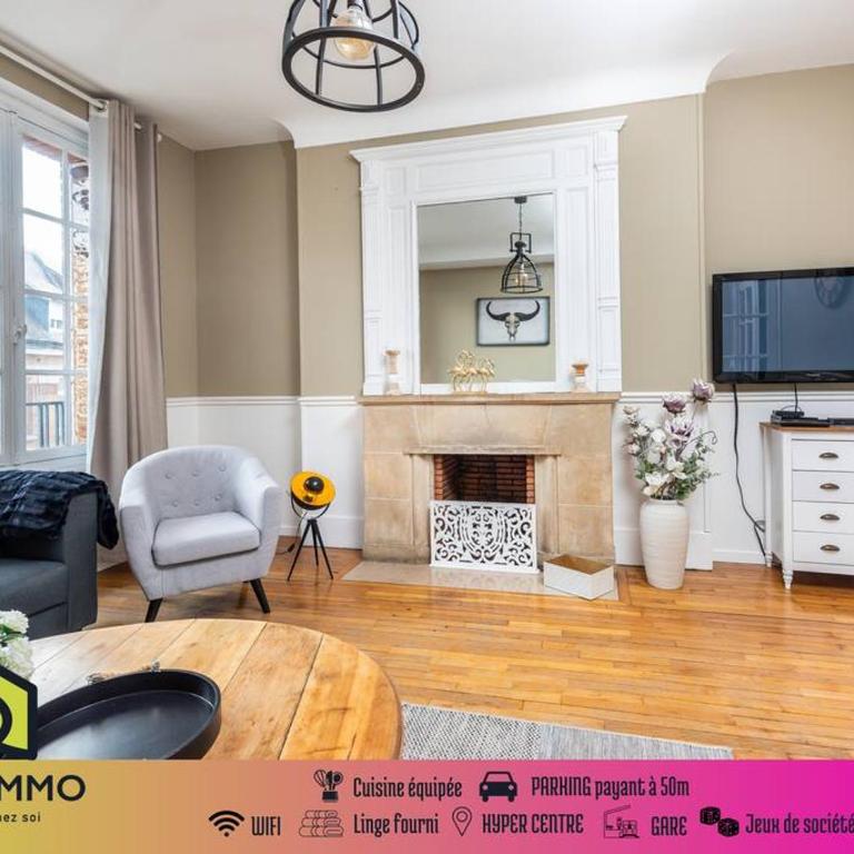 Magnifique 3 Chambres - Parking - Hyper Centre - Gare - Appartement 3 Chambres - 1