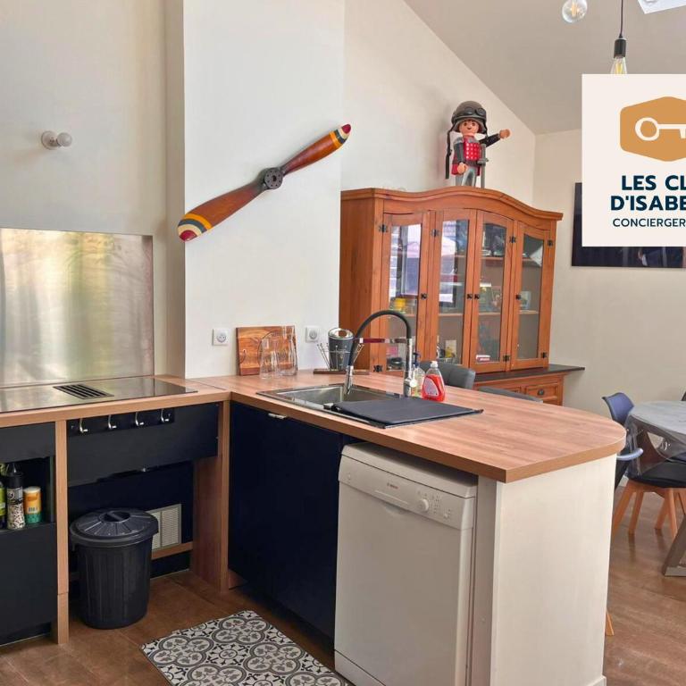 Appartement climatisé avec sa terrasse de 25 M2 - Appartement 2 Chambres - 3