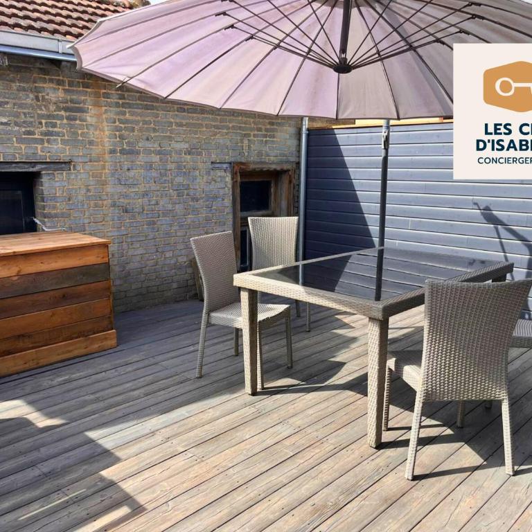 Appartement climatisé avec sa terrasse de 25 M2 - Appartement 2 Chambres - 10