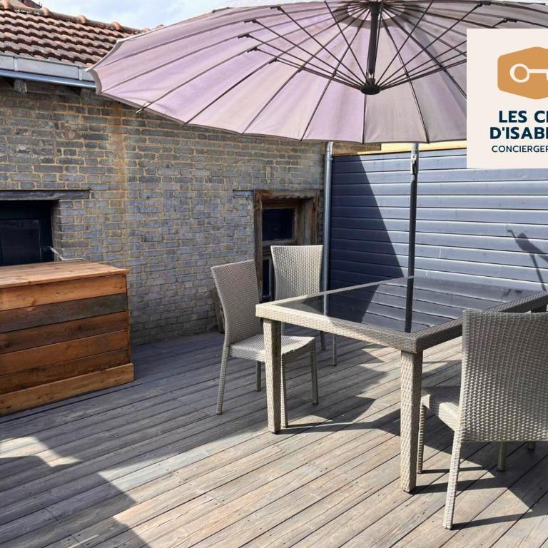 Appartement climatisé avec sa terrasse de 25 M2 - Appartement 2 Chambres - 12