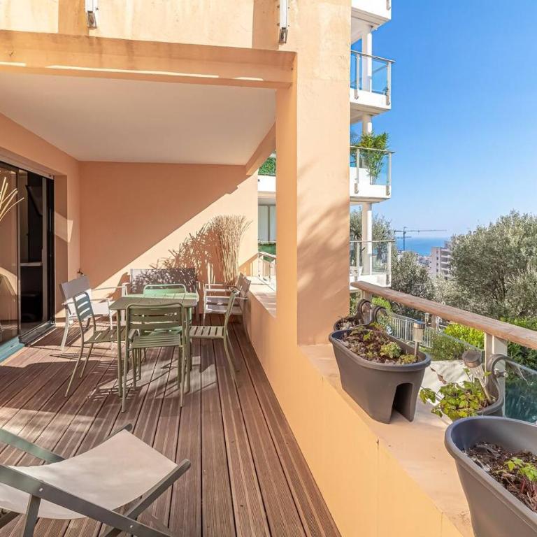 Beautiful apartment with pool near Monaco - Chambre Simple - 11