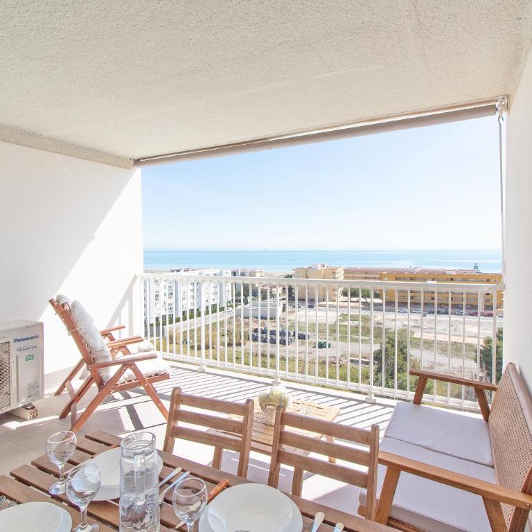 Global Vacacional, Moderno apartamento con terraza y vistas al mar - Apartment mit Meerblick - 26