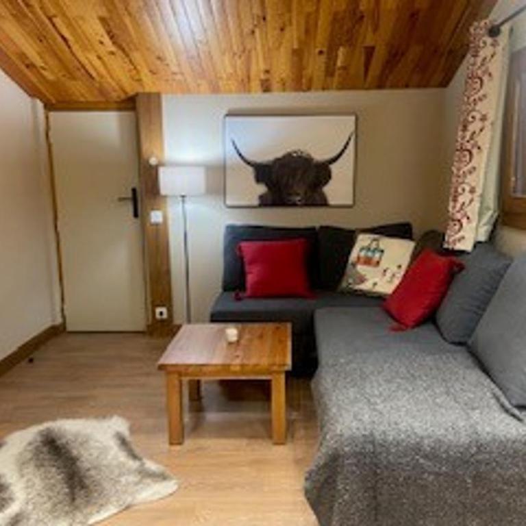 Appartement spacieux proche centre village avec balcon et vue Mont Blanc - Two-Bedroom Apartment - 1