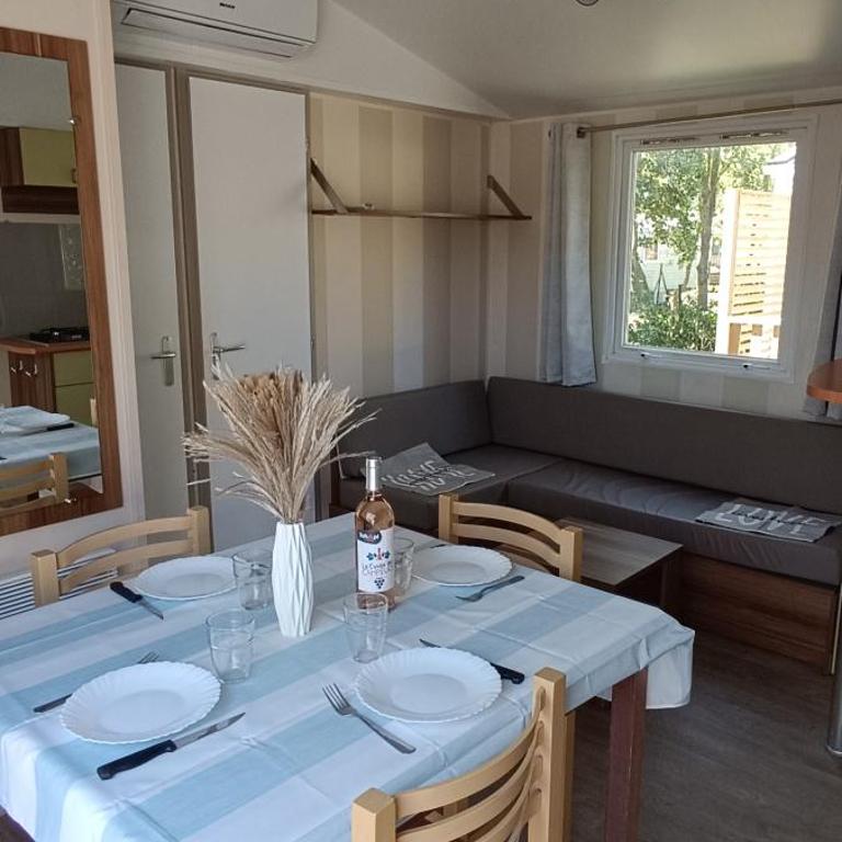 Mobil home 6 personnes confort Océan climatisé camping avec piscine Agde - Mobile Home - 4