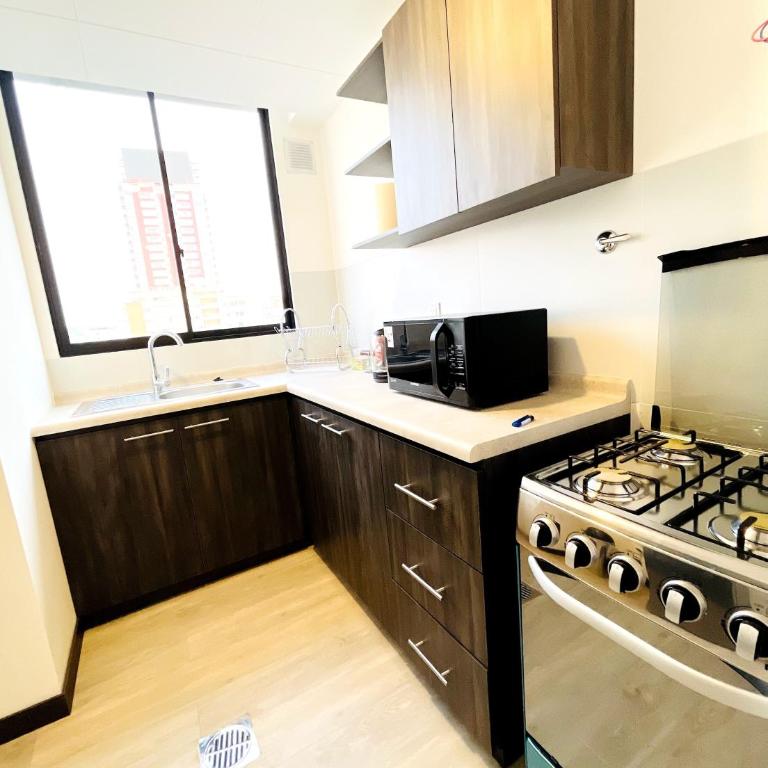 Apartamento Elegante y con Vista Panorámica en el Centro de Sopocachi - Room #1184189601 - 16