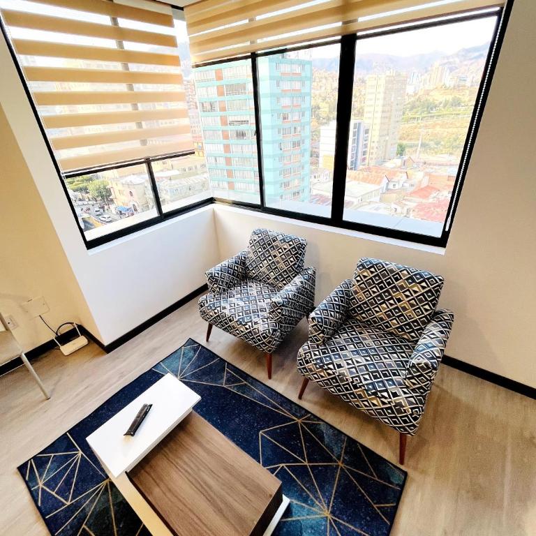 Apartamento Elegante y con Vista Panorámica en el Centro de Sopocachi - Room #1184189601 - 30