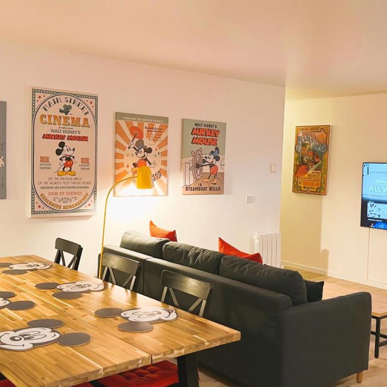 Logement Magique à 1,5 km de Disneyland Paris - Appartement 2 Chambres - 1