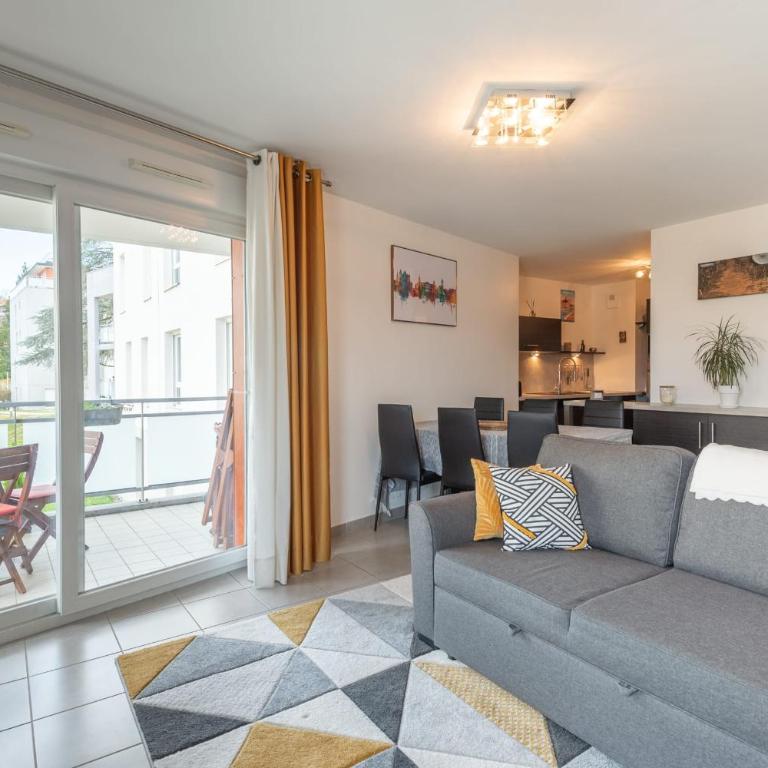 Joli T2 de 57 m proche lac et Vieille Ville - Chambre - 6