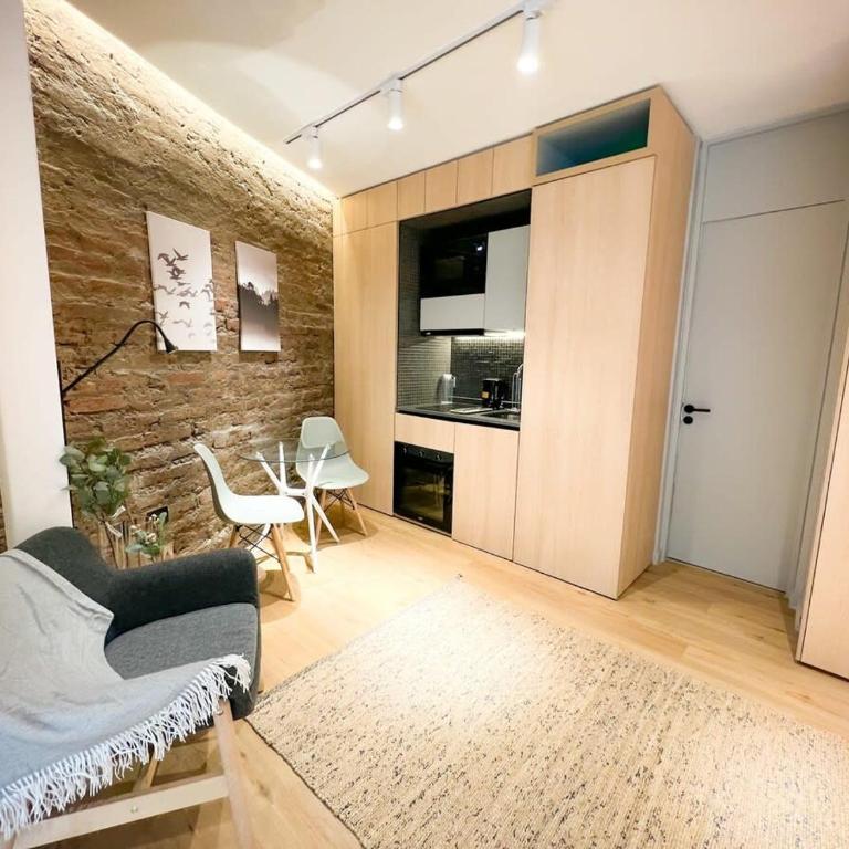HOM I Moderno Dpto cerca del metro en Lastarria - Apartamento - 5