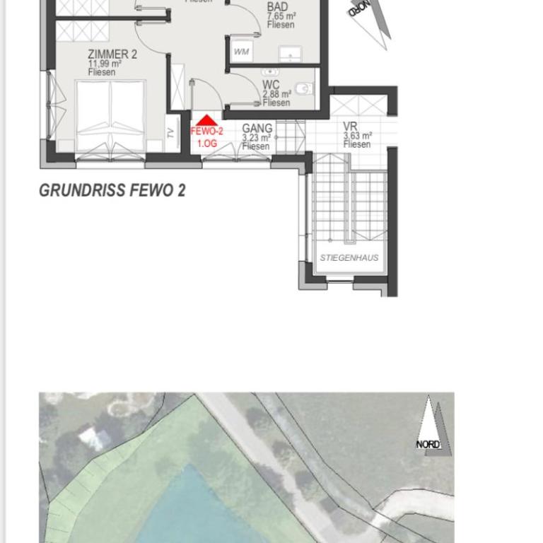 Haus am Fischteich - Apartment mit 2 Schlafzimmern - 18