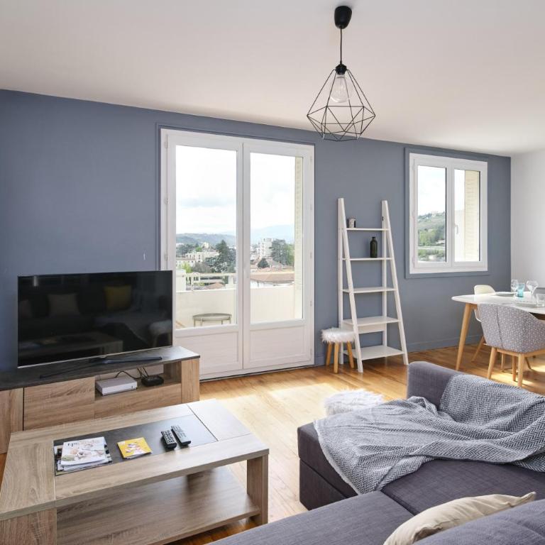 L'Émeraude, T3 élégant avec vue proche Centre et gare - Appartement 2 Chambres - 2
