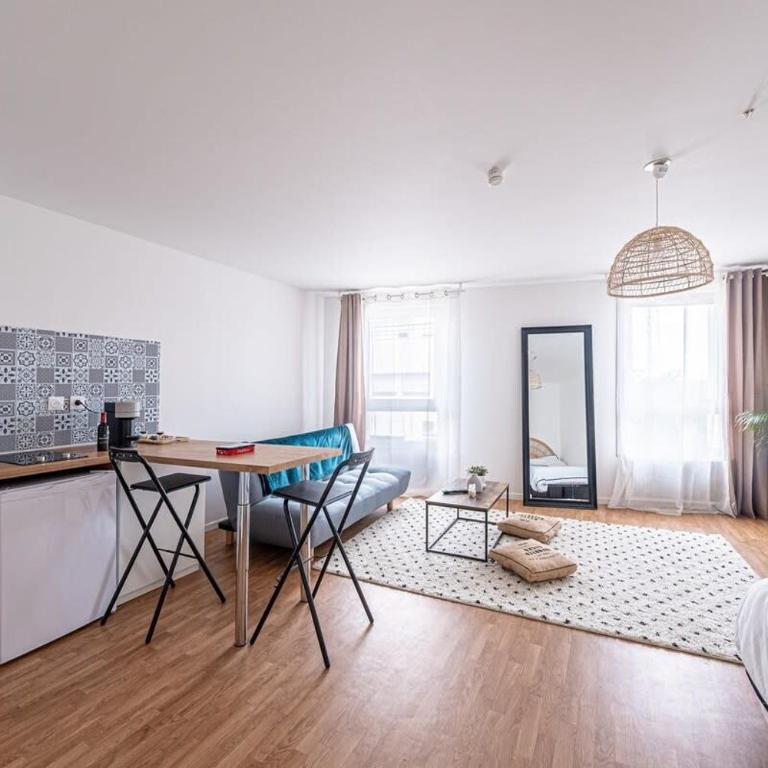 Studio Disneyland en 10 min Paris 30 min - Appartement 1 Chambre - 6