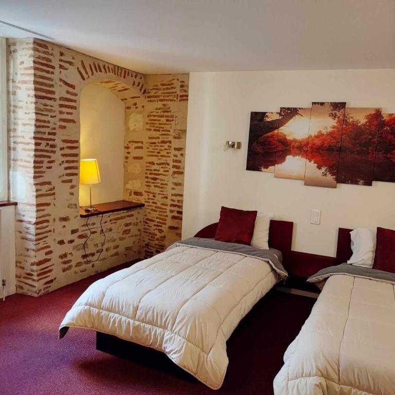 Hôtel Jean XXII - Chambre Lits Jumeaux - 2
