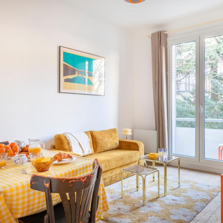 Petit jaune, T2 centre ville Marseille avec balcon - Appartement avec Balcon - 4