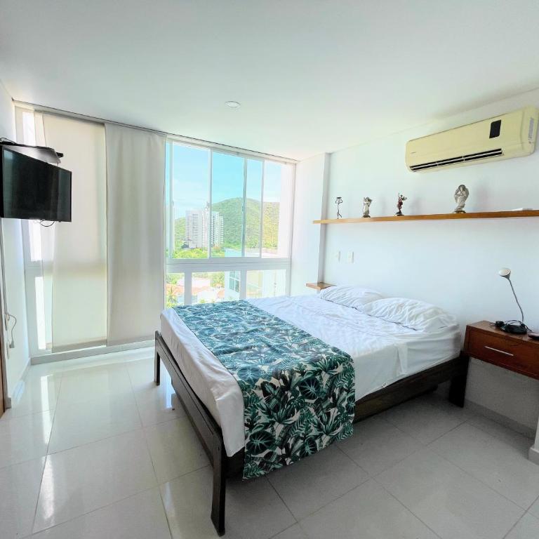 Apartamento con vista al mar en Santa Marta - Apartamento de 2 dormitorios - 7