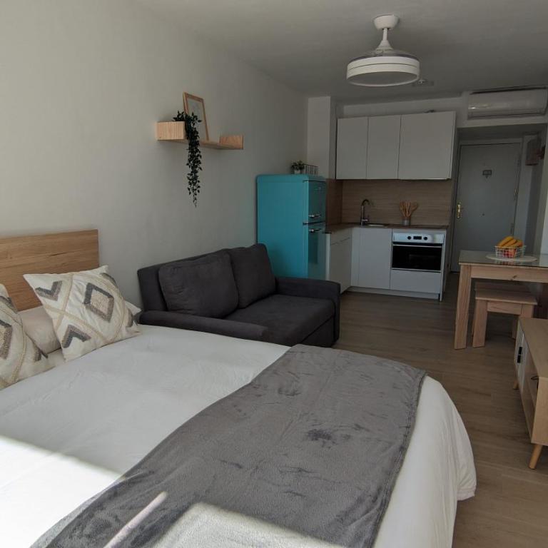 Estudio con Aire acondicionado - Apartamento de 1 dormitorio - 3