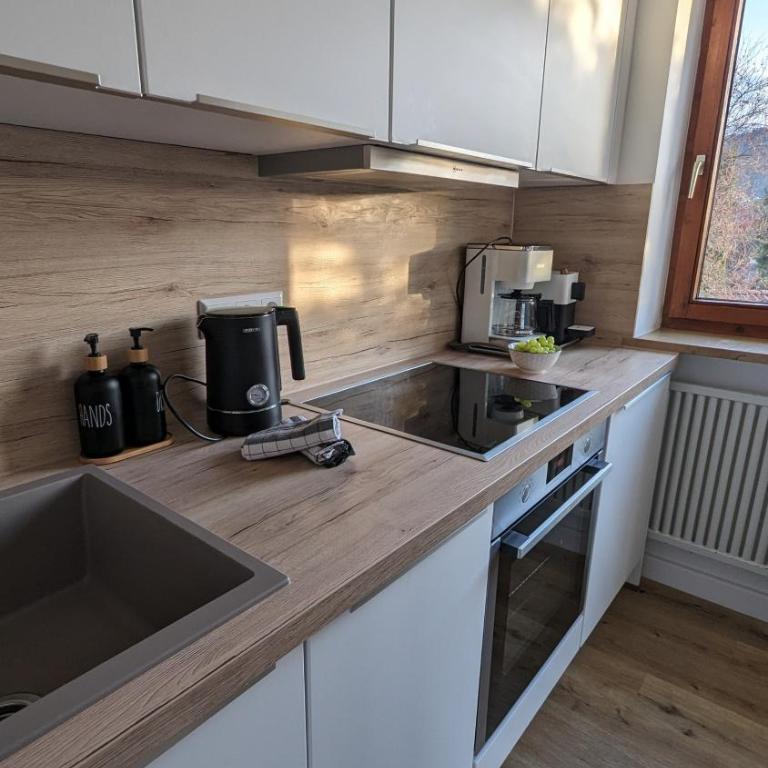 Alpenflair im Ferienpark Oberallgäu- Pool- Sauna- Bikepark- Skilift- Loipe- Wanderwege- stilvoll und kinderfreundlich - One-Bedroom Apartment - 7