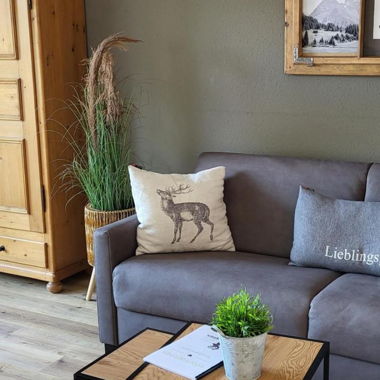 Alpenflair im Ferienpark Oberallgäu- Pool- Sauna- Bikepark- Skilift- Loipe- Wanderwege- stilvoll und kinderfreundlich - One-Bedroom Apartment - 6