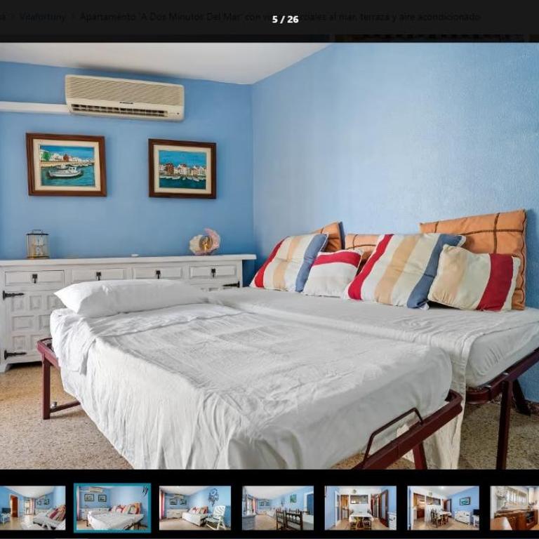 Coqueto Apartamento en Cambrils con Aire Acondicionado y Vistas al Mar 4 Plazas - Apartamento de 1 dormitorio - 15