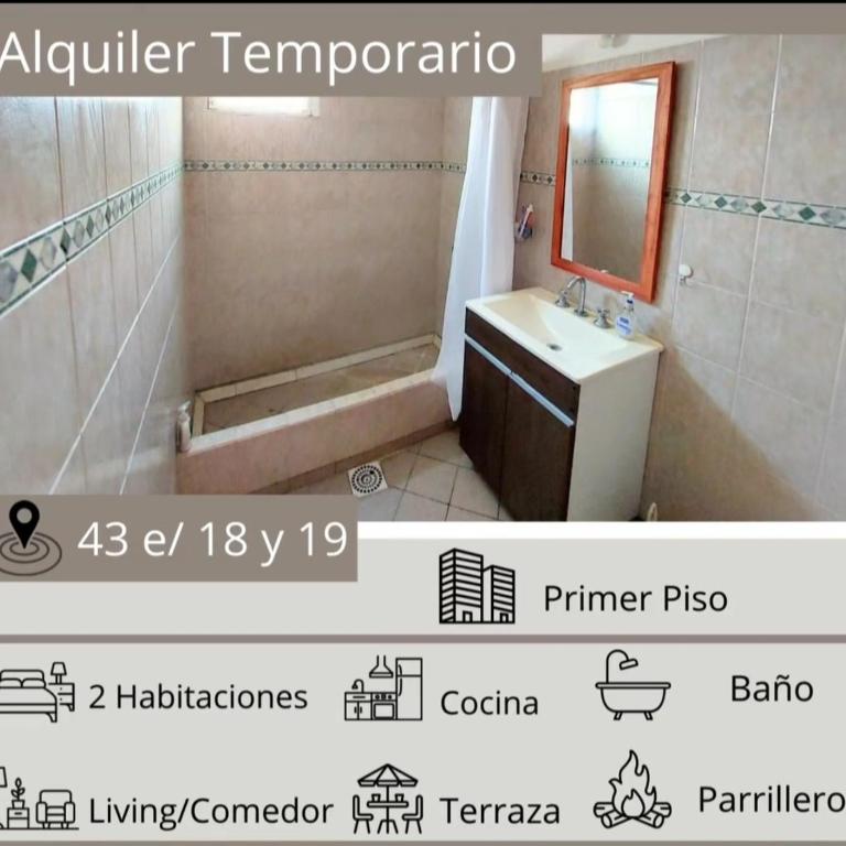 Cómodo departamento en Colón (B) con parrilla - Two-Bedroom Apartment - 4