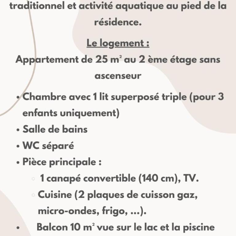 T2 au ponant avec piscine - Appartamento con 1 Camera da Letto - 2